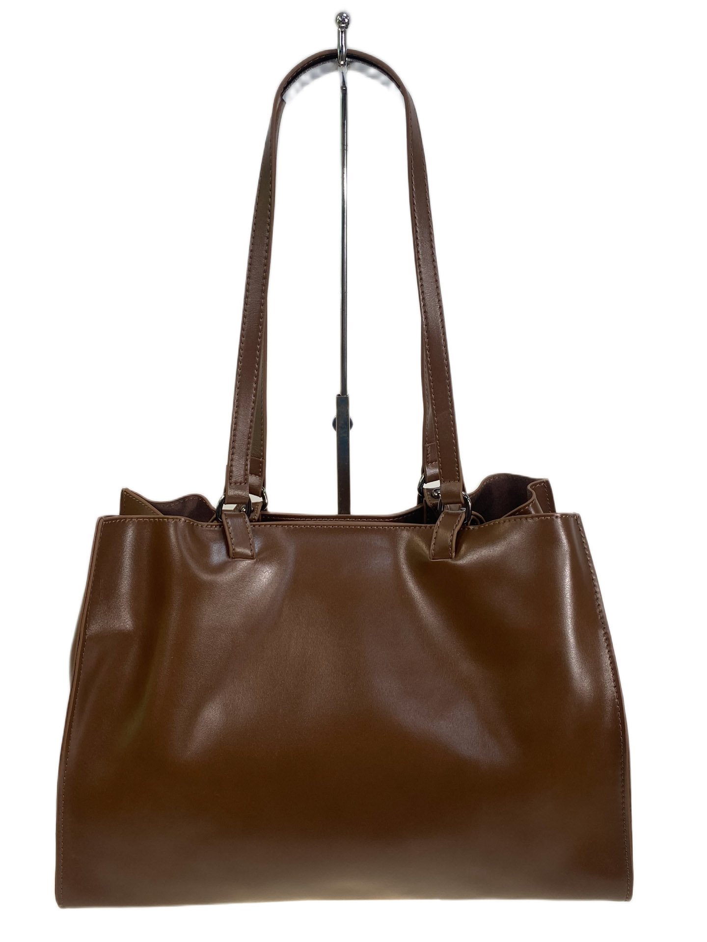 На фото 2 - Женская сумка из натуральной кожи, цвет коричневый На фото 2 - Женская сумка из натуральной кожи, цвет коричневый