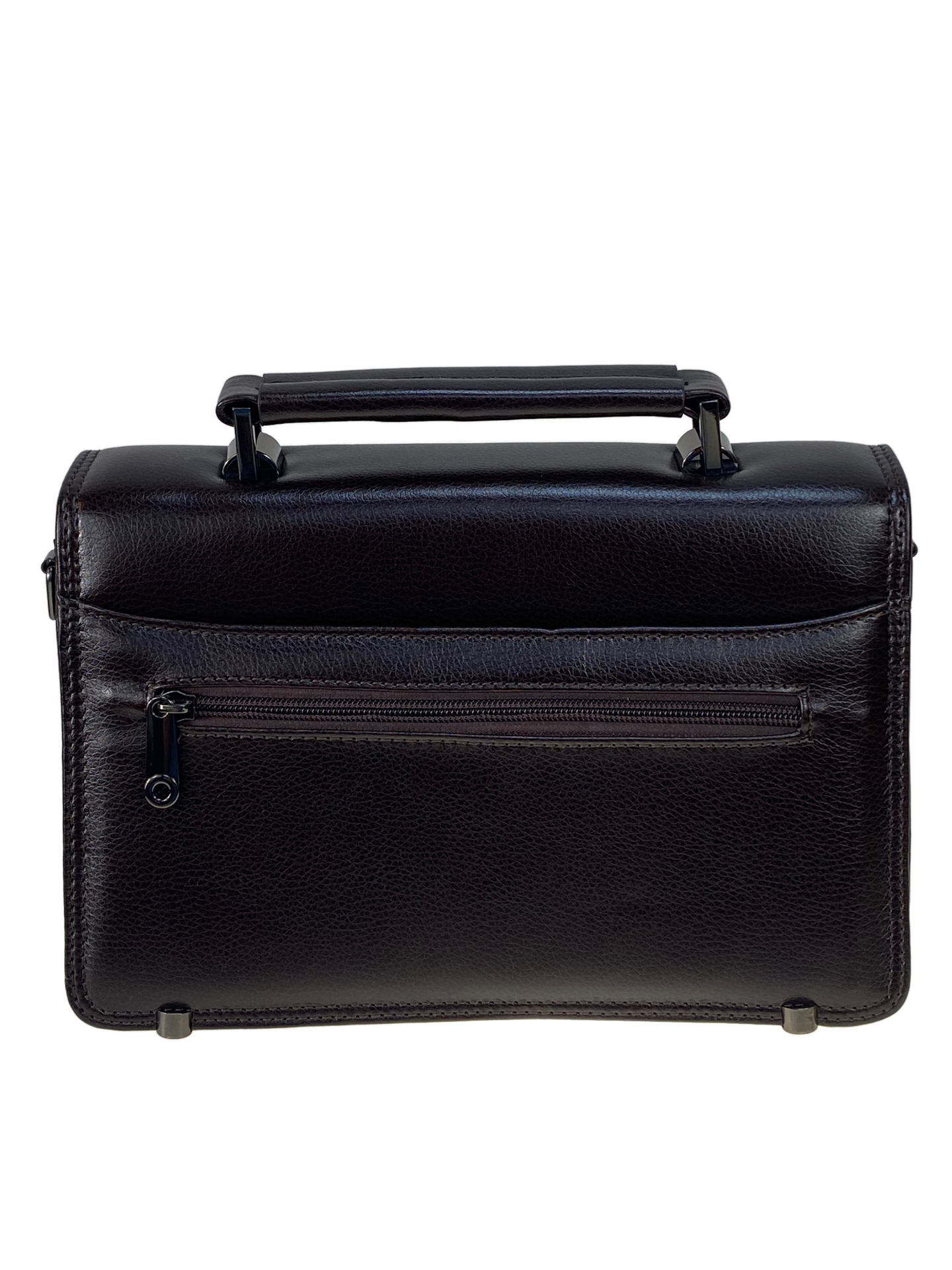 На фото 2 - Сумка мужская из искусственной кожи, цвет шоколад На фото 2 - Сумка мужская из искусственной кожи, цвет шоколад