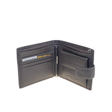 На фото 2 - Портмоне мужское из натуральной кожи , цвет коричневый