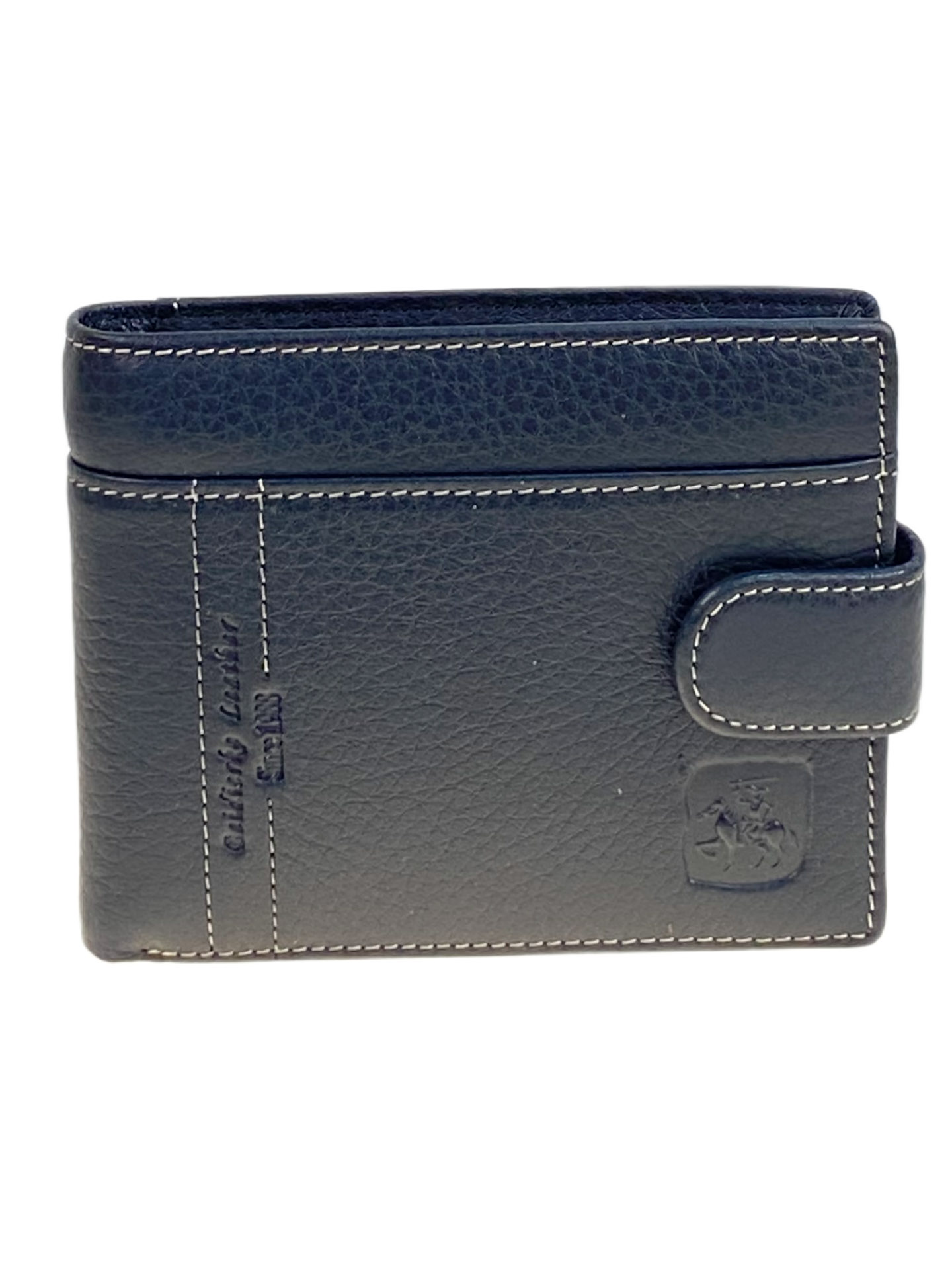 На фото 1 - Портмоне мужское из натуральной кожи , цвет черный На фото 1 - Портмоне мужское из натуральной кожи , цвет черный