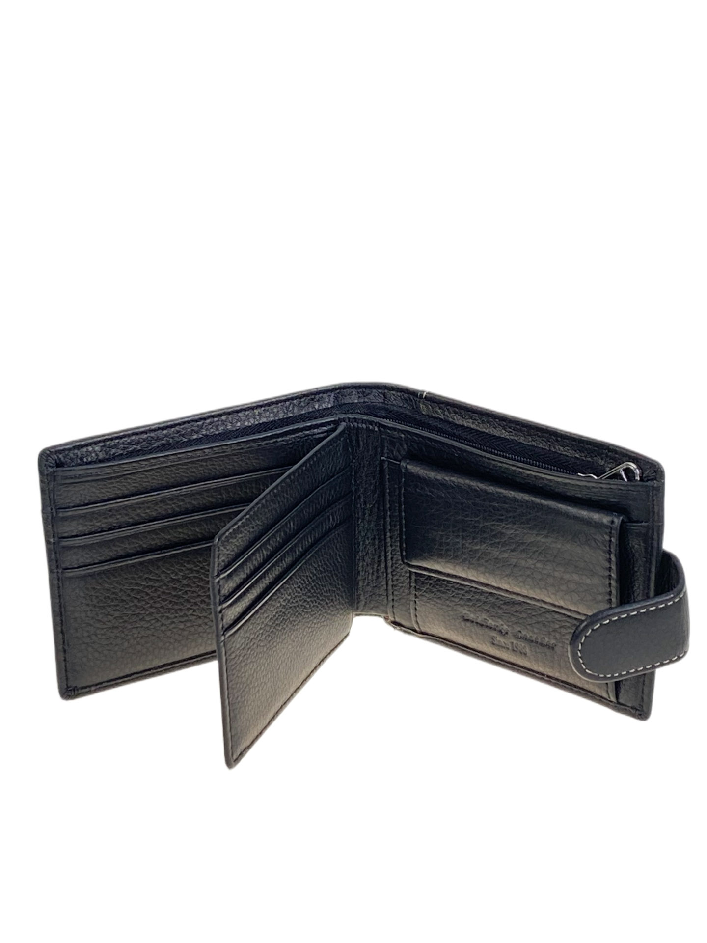 На фото 2 - Портмоне мужское из натуральной кожи , цвет черный На фото 2 - Портмоне мужское из натуральной кожи , цвет черный