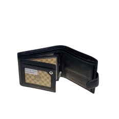 На фото 2 - Портмоне мужское из натуральной кожи , цвет черный На фото 2 - Портмоне мужское из натуральной кожи , цвет черный