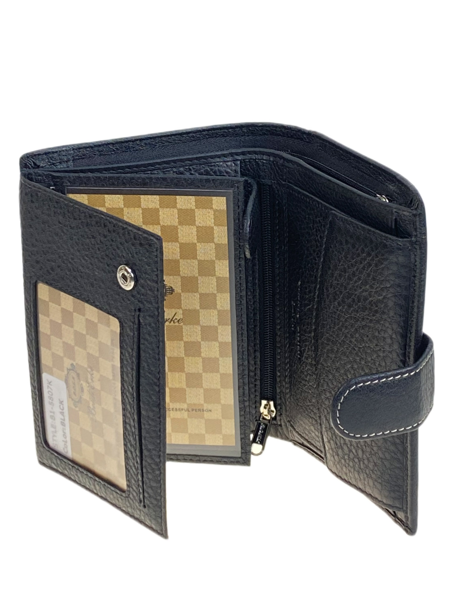 На фото 2 - Кошелек-органайзер мужской из натуральной кожи, цвет черный На фото 2 - Кошелек-органайзер мужской из натуральной кожи, цвет черный