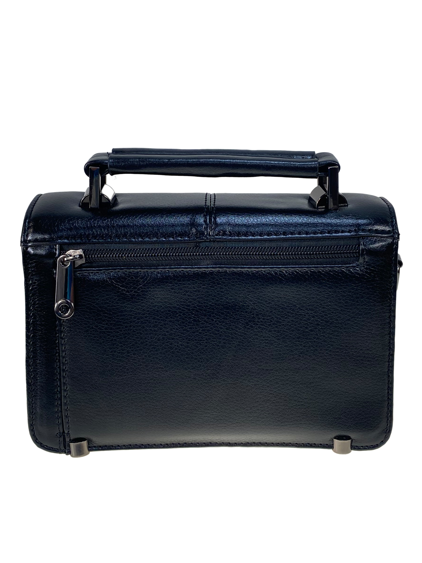 На фото 2 - Сумка мужская из искусственной кожи, цвет черный На фото 2 - Сумка мужская из искусственной кожи, цвет черный