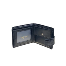 На фото 2 - Мужское портмоне из искусственной кожи, цвет черный На фото 2 - Мужское портмоне из искусственной кожи, цвет черный