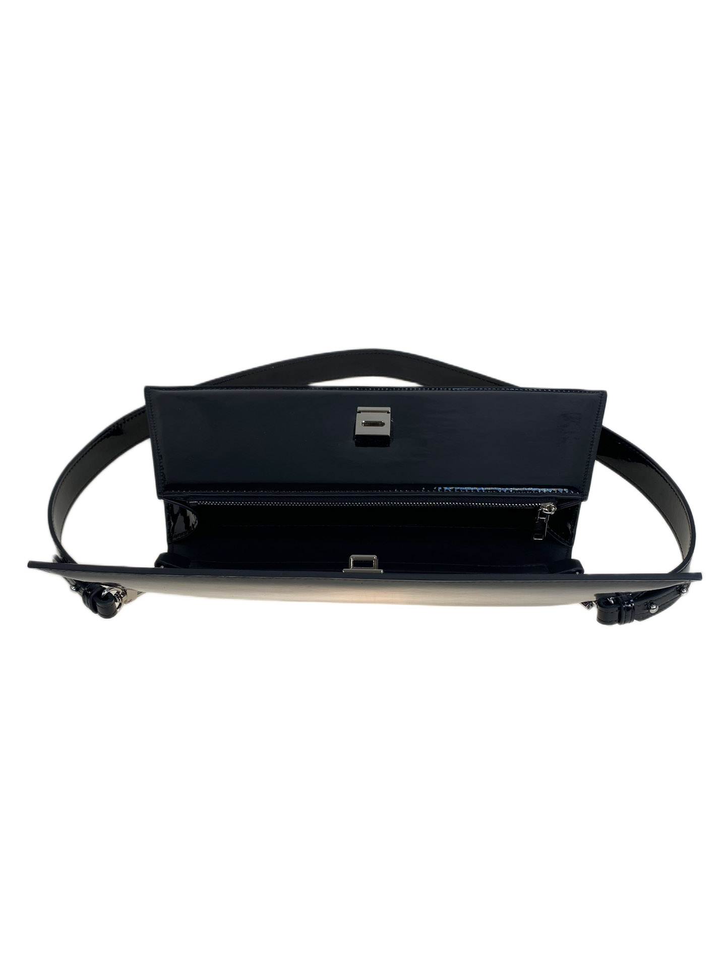 На фото 2 - Женская сумка из натуральной кожи, цвет  черный На фото 2 - Женская сумка из натуральной кожи, цвет  черный