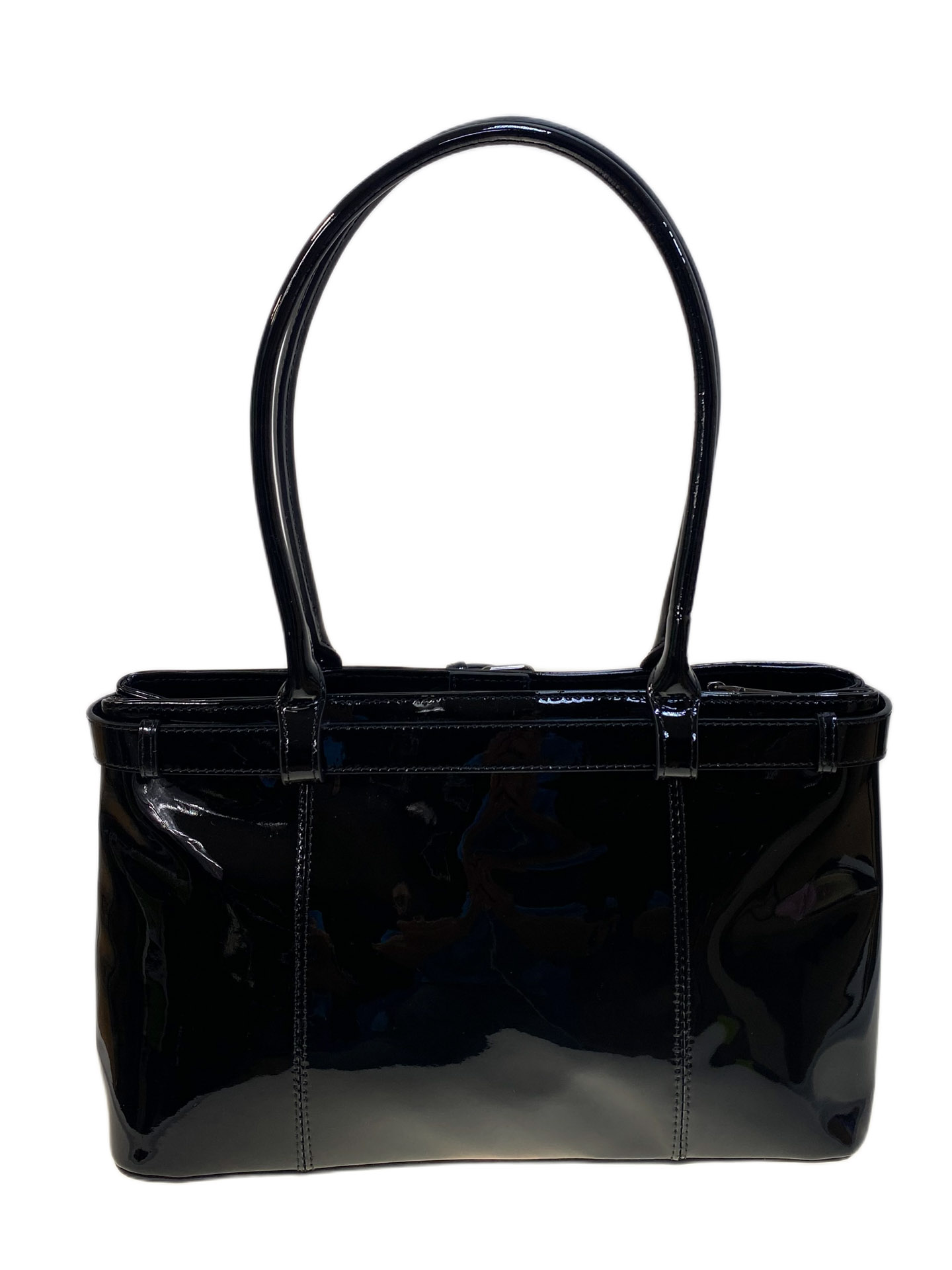 На фото 2 - Женская сумка из натуральной кожи, цвет черн. На фото 2 - Женская сумка из натуральной кожи, цвет черн.