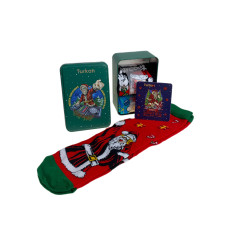 На фото 1 - Набор мужских носков в коробке