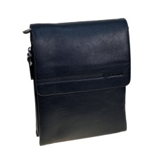 На фото 1 - Сумка мужская из натуральной кожи, цвет черный На фото 1 - Сумка мужская из натуральной кожи, цвет черный