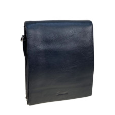 На фото 1 - Сумка мужская из натуральной кожи, цвет черный На фото 1 - Сумка мужская из натуральной кожи, цвет черный