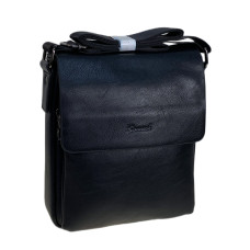 На фото 1 - Сумка мужская из натуральной кожи, цвет черный На фото 1 - Сумка мужская из натуральной кожи, цвет черный