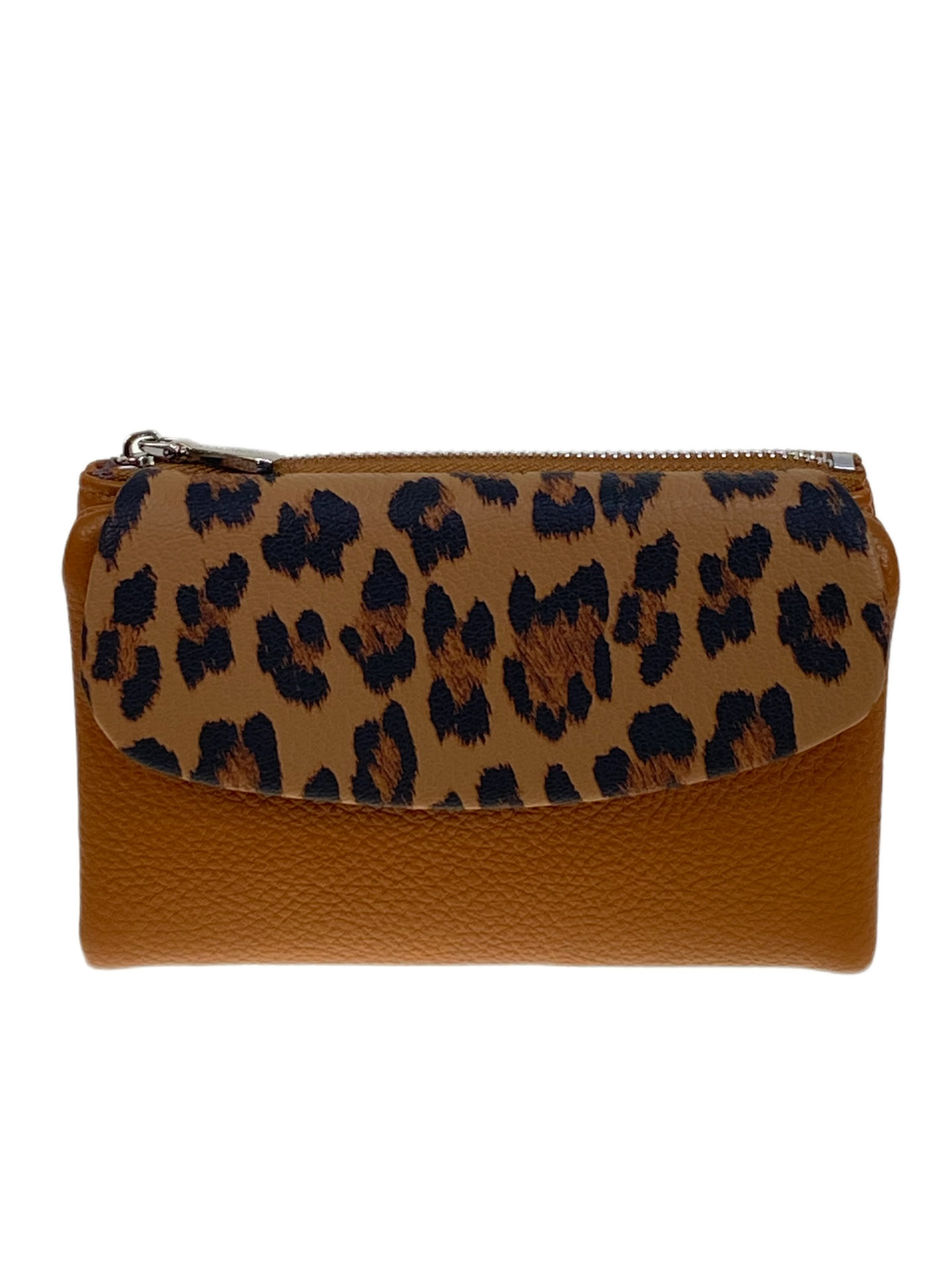 На фото 1 -  Женское портмоне из искусственной кожи, цвет коричневый