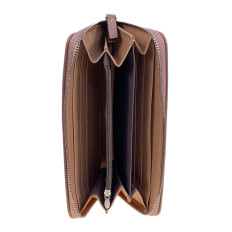 На фото 2 -  Женское портмоне из искусственной кожи, цвет розовый